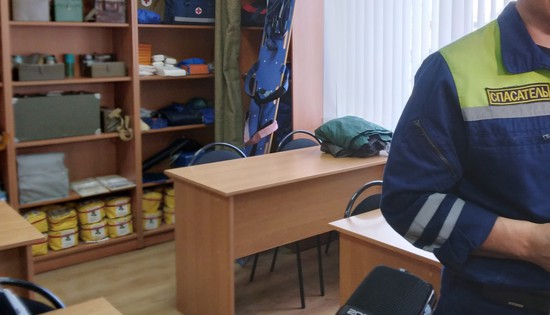 Рабочий кабинет спасателей города Ставрополя