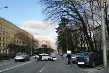 В Ставрополе в ДТП повреждены 4 авто. Фото ГИБДД СК