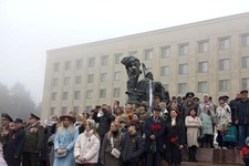 В День Победы на Ставрополь опустился туман. Фото Александра Плотникова