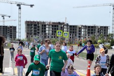 Участники «Зеленого марафона» в Ставрополе 