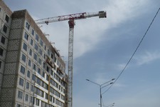 Строящийся многоквартирный дом в Ставрополе