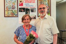 Юбиляршу поздравил председатель Ставропольской городской Думы Георгий Колягин