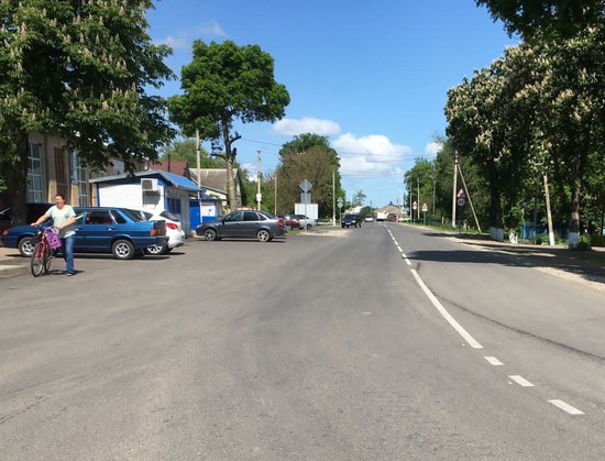 Обновленная дорога в селе Труновском. Министерство дорожного хозяйства и транспорта Ставропольского края