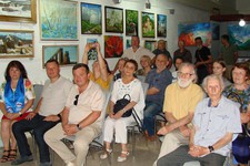 Торжественное открытие выставки в Зеленокумске. Администрация Советского округа