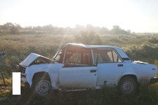 В Ипатовском округе под утро погиб водитель "семерки". Фото ГИБДД СК